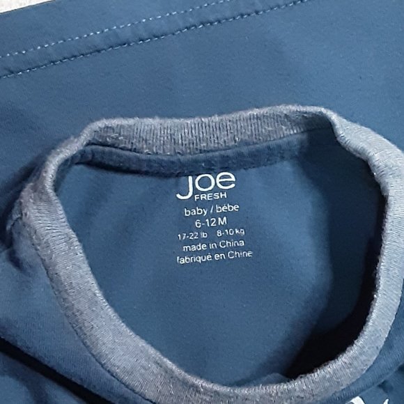 ❄️ 6-12m | Joe Fresh | Long Sleeved T-Shirt - Picture 4 of 5